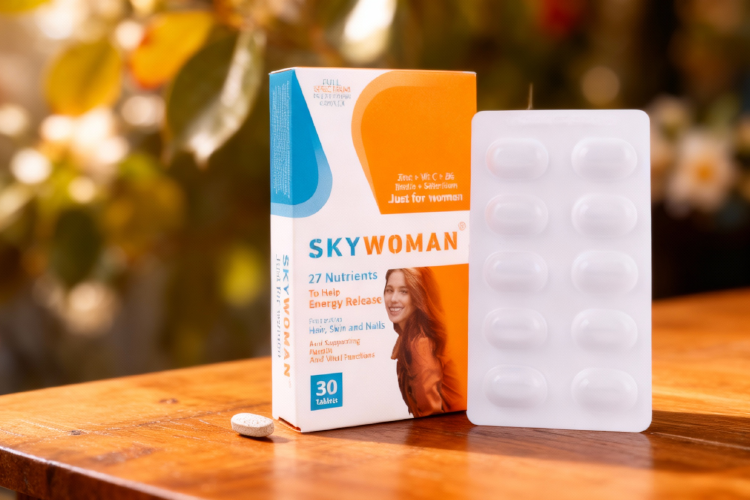 روزانه یک عدد قرص اسکای وومن مصرف شود